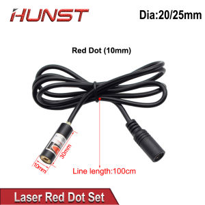 Hunst Red Dot Set Positioning Diode Module Laser Engraver Dia:20/25mm DC 5V For DIY Co2 Laser Head