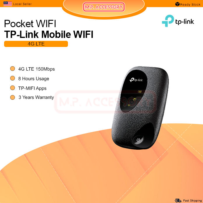 TP-Link M7000 Portable 4G LTE WIFI Sim Card Router MOBILE WIFI WIRELESS ...