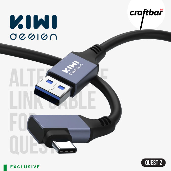 KIWI Design Aluminum Head Link Cable (6m Copper-Core USB Gen1