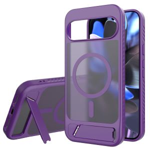 Invisible Bracket Stand Holder for Magsafe Case For Google Pixel 10A 9 10 Pro XL  Wireless Charge Slim Matte Hard Cover