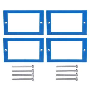 Electric Box Extender with Screws Plastic Box Extender easy installs Sockets Extend for Sockets & Outlet Switches Application