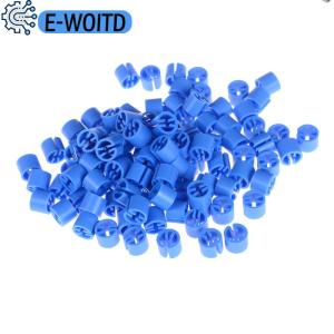 E-WOITD  100 Snap On Hanger Size Markers Garment Sizers Donuts Bagels Cubes Sizer