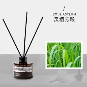 120ML Large Capacity. Classic Aroma Reed Diffuser. For Home  Office  Bathroom.