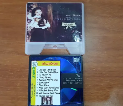 [MDCD] Đĩa MD Lệ Quyên - Khúc Tình Xưa 2 - Trả Lại Thời Gian - Đĩa MD Mini Disc