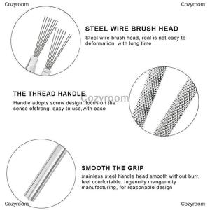 [COD] Cozyroom 7 Pin Feather Wire Texture Ceramics Tools Polymer Clay Sculpting Modeling Tool DIY Pottery Brush Pottery Tools Cake Accessories