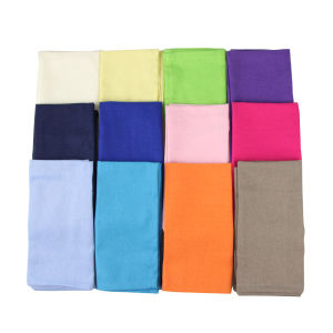 Set of 12 PCS 40x40cm Cotton Linen Blended Cloth Napkins Placemats Soft Dining Table Tea Towels For Home & Events Use2026