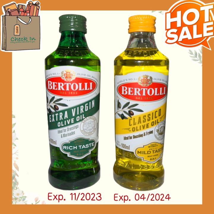 สุดคุ้ม!!! น้ำมันมะกอก เบอร์ทอลลี่ Bertolli Extra Virgin Olive Oil