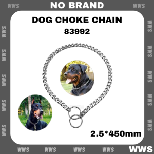 Adjustable Choke Chain Collar # For Puppy & Adult Dog Training # 5 Size #