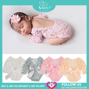 ชุดปีกนางฟ้าเด็กแรกเกิด VREN อุปกรณ์ช่างถ่ายภาพสีขาว