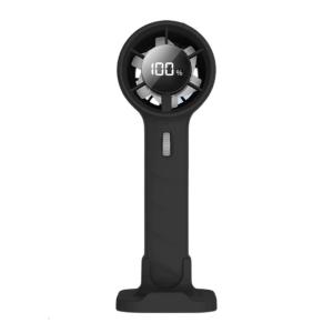 Portable Handheld Fan USB Rechargeable Fan Speed (1-100) Adjustable Cooling Fan with Digital Display Electric Fan