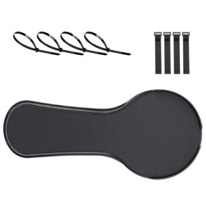 Computer Chair Mounted Mouse Extension Platform Tray Armrest And Anti Slip Mouse Pad Design