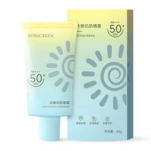 Womens Zishitang sunscreen moisturizing whitening isolation cream a touch of porcelain doll anti-ultraviolet sunscreen spray lotion set