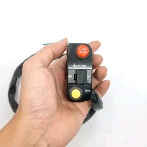 Saklar kiri holder kiri domino klakson sein sen dan lampu jauh dekat universal semua motor
