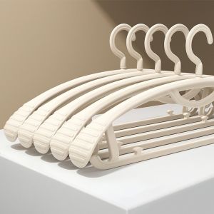 10 Chiếc Người Lớn Vai Rộng Dày Chống Trơn Trượt Thanh treo móc quần áo Gia Đình Giá Treo Quần-LUMBL