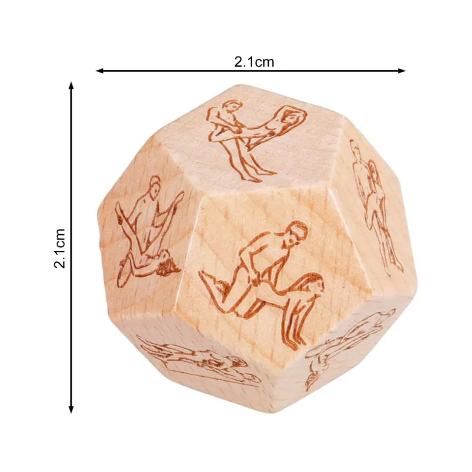 Date Night Dice Spice Up Your Love Life with 18 Exciting Yoga Poses  Versatile Wooden Yoga Props Anniversary Gift
