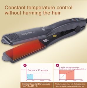 Hair Straightener Iron Hair Styling Iron 2 in 1 Hair Styling Infrared Iron Curler Hair Straight Rambut Kerinting & Pelurus Hair Curler Corn & Straightening hairs straightener Plate Iron Lurus Curly 直发器