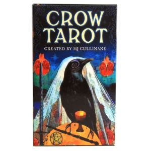 Bộ bài Tarot Crow 78 lá bài Tarot Bài Tarot nghệ thuật quạ huyền bí Bài chơi trên bàn cho người mới bắt đầu Trò chơi bàn tiệc