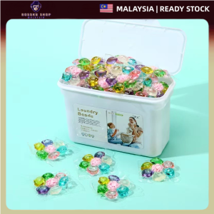 30pcs/100pcs 7in1 Fragrance Laundry Beads Detergent Softener Anti-Mites Fragrance Beads