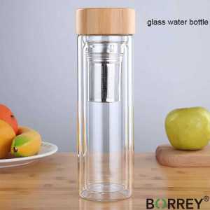 Radja Sport Botol Kulkas Air Minum Dingin dengan Infuser Glass Bottle 330 ml