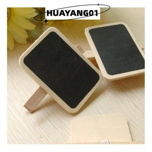 HUAYANG01 [2023 new HOT FASHION] Giá Đỡ Ảnh bằng gỗ đứng kẹp giấy ghi chú thẻ giấy trang trí bàn làm việc