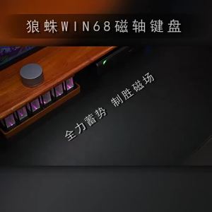 AULA WIN60/68HE Magnetic Switch Keyboard 8000HZ Gaming Keyboard FPS Low Latency Customizable Mechanical Keyboard E-sport