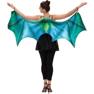 FANYUNG Fantasty Dragon Wing Cape Elastic Band Foldable Bat Wing Cloak Decoration Cosplay Wing Costume Halloween
