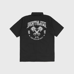 DEATHLESS WORKSHIRT | TWINPISTON | KEMEJA BORDIR