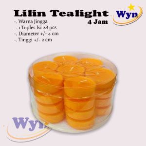 Lilin Tealight 4 Jam isi 28 pcs