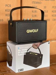 ลำโพงบลูทูธ รุ่น M13 รองรับ AUX/TF/USB ปรับเบสได้ ดีไซน์สวย เสียงดี เบสแน่น มีหูหิ้ว เก็บแบตในตัว เสียงเพราะนุ่มๆ