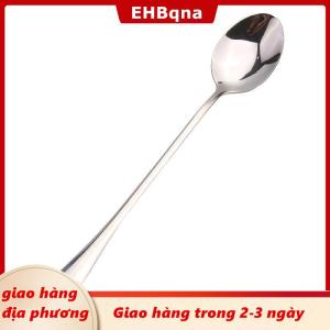 [COD] EHBqna 3PF Ship within 24 hours Dài xử lý thép không gỉ muỗng cà phê kem tráng miệng trà Muỗng cho dã ngoại phụ kiện nhà bếp muỗng cà phê đậu