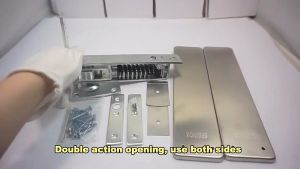Floor Spring Hinge Double Swing Door Pivot Hidden Stainless Steel Hinge for Wooden Door Durable