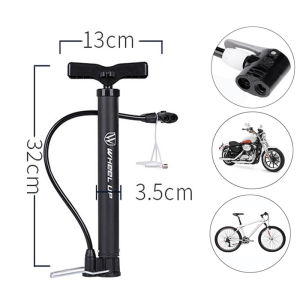 Daywalkers สูบลมแรงดันสูง ปั้มลมแบบพกพ ที่เติมลมจักรยาน สำหรับรถยนต์ บาสเก็ต สูบลมมอเตอร์ไซ บอล วาล์วสามทาง บ ที่ปั๊มเท้ามัลติฟังก์ชั่น ที่สูบลมยางรถ