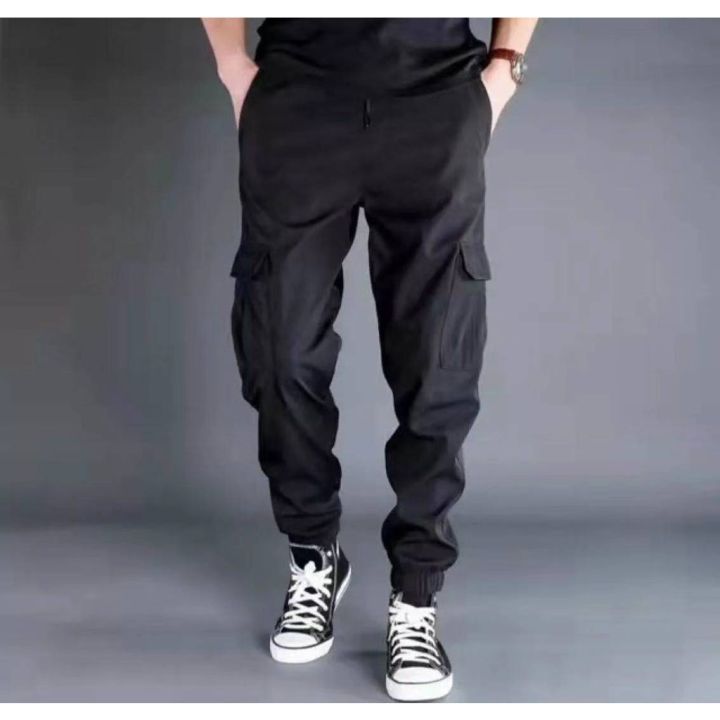 Good quality outdoor casual fashion thick jagger pants cargo pants
