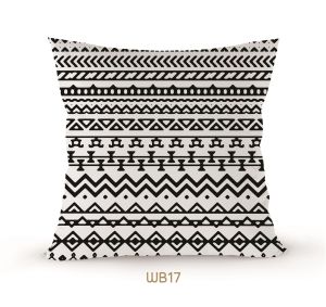 หมอนอิง หมอนอิงโทนสีขาวดำ เรียบหรู น่ารัก มีสไตล์ หมอนอิงโซฟา ผ้าไมโครกันไรฝุ่น ใยสังเคราะห์โพลีเกรดA สินค้าคุณภาพมีโรงงานเอง ตกแต่งบ้าน ตกแต่งห้องนอน