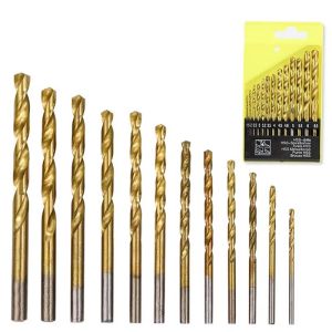 13 Piece Metric Drill Bit Set for Glass Metal Tile Concrete Professional Masonry Drill Bits Carbide Set Drill Tip