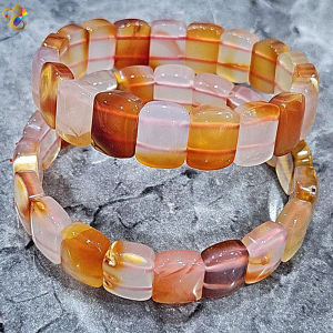 Sardonyx Agate Shou Pai Bracelet