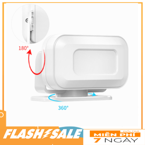 Chuông báo khách Chống Trộm giọng nói tiếng việt K028 - Ghi âm thay đổi nhạc chuông.Tặng kèm nguồn. BH 3 THÁNG