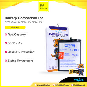 WIXEL Baterai BL-49KX BL49KX Infinix Note 11 NFC X663 X663B Note 12 G96 X670 X676C Note 12i X6819 Batre Batrai Battery Double Power Original Ori HP