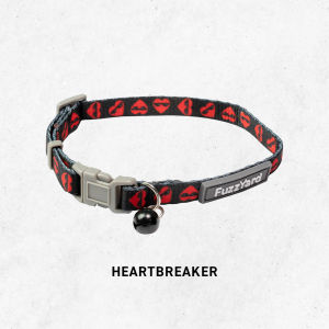 FuzzYard Cat Collar with Bell - Accessory with Easy-Wear Break-Away Buckle | 13 Cute Designs