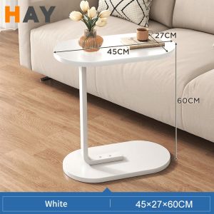 Modern Side Table Coffee Table Small Apartment Balcony Tea Table Bedroom Bedside Kecil Tepi Katil Nordic Style Sofa Side Table Corner Table