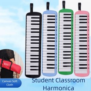 CHAMPIONBABY Mouthpiece Pianica 32 Keys Educational Harmonica Student Keyboard Style Mouth Organ Gift