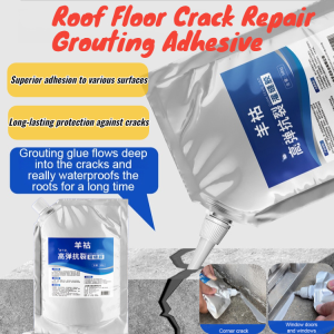 Roof Floor Crack Repair Grouting Adhesive  Waterproof Sealant Concrete Flooring Repair Wall Gap Filler