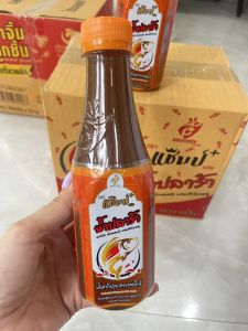 น้ำปลาร้าปรุงรส แชมป์พลัส น้ำปลาร้าปรุงรสพลาสเจอร์ไรส์ กลิ่นหอมนัวไม่มีวัตถุกันเสีย ขนาด 400 กรัม * 1 ขวด **
