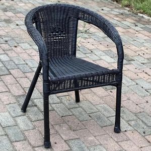 xpkQ Comfortable Rattan Chair Outdoor Armchair Living Room Aesthetic Backrest Chairs Decorative Vintage Armchairs Rattan Furniture 5B9Z4