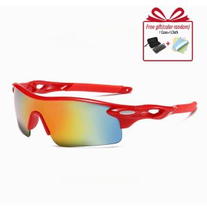 Cycling Glasses for Day and Night Use Sports Sunglasses Bicycle Driving Goggles Windproof and Dustproof