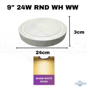 NAVIGATE Aluminium Casing Surface Downlight Round White Black LED Wall Celling Light Lamp Home