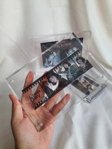 5 ขนาด กรอบรูปอะคริลิค แบบหนา 1.6 cm กรอบรูปใส กรอบรูปแม่เหล็ก กรอบรูปแต่งบ้าน กรอบรูปสไตล์โมเดิร์น