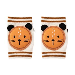 ที่รองเข่าแผ่นปกป้องเข่าทารกป้องกันการลื่นการบุซับในหนาผสมผ้าฝ้ายอุปกรณ์คลานใช้ได้ทั้งปี