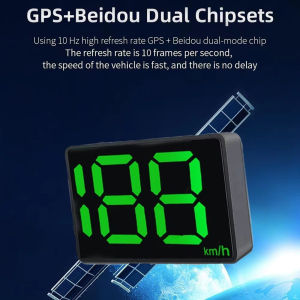[caichuitan] เครื่องวัดความเร็วรถ HUD จอแสดงผลอุปกรณ์อิเล็กทรอนิกส์ความเร็ว