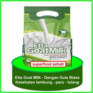 ETTA GOAT MILK | Susu Kambing Etawa HPAI Isi 10 Sachet - 3 varian rasa